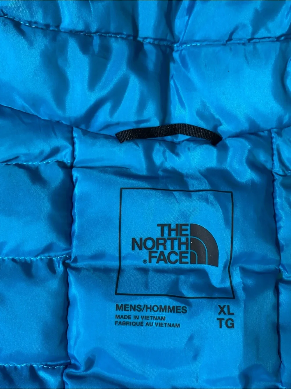 The North Face Men’s Blue Puffer Vest - Size XL